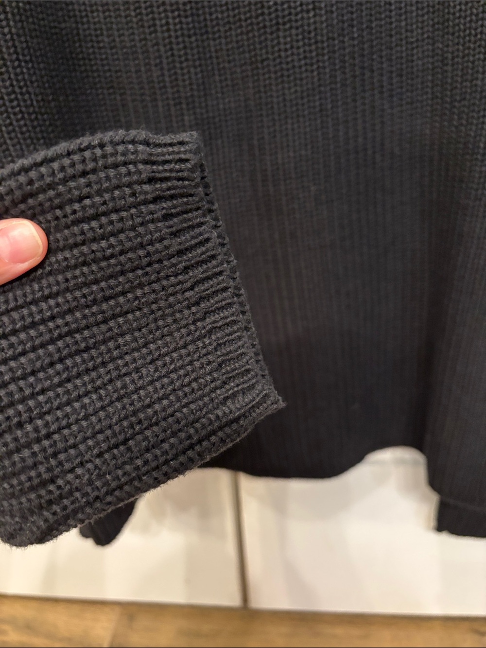 Jenni Kayne Black Fisherman Sweater - Picture 4 of 9